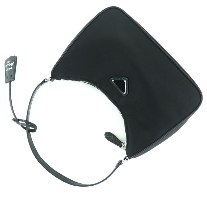 Prada 1n204m Re-edition 2005 Re-nylon Mini Bag Triangle Logo Leather Use