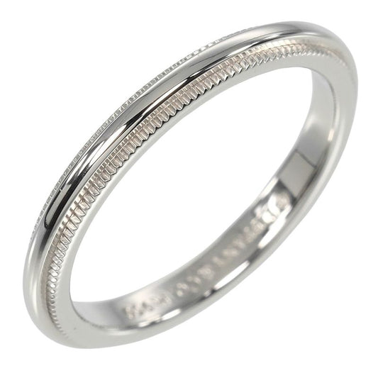 Tiffany & Co Together Milgrain 2mm (0.08in) Band Pt950platinum #6 Ladies 3.2g