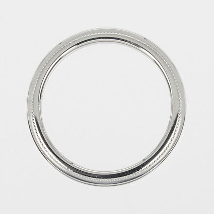 Tiffany & Co Together Milgrain 2mm (0.08in) Band Pt950platinum #6 Ladies 3.2g