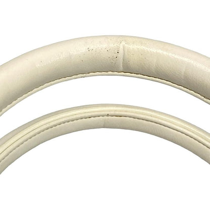 Chanel Boston Bag Matelasse A05943 White And Black Leather