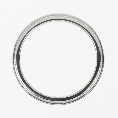 Tiffany & Co Together Millegrain Pt950platinum #10 Ladies 3.5g Ring