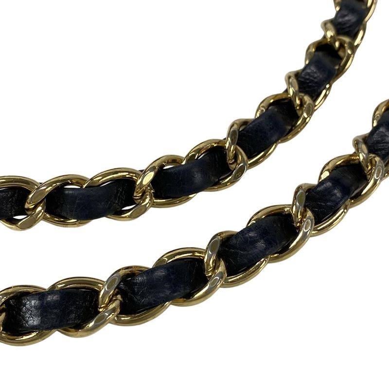 Chanel Tote Bag Chain Me A50495 Black Chain Shoulder/gold Hardware Lambskin