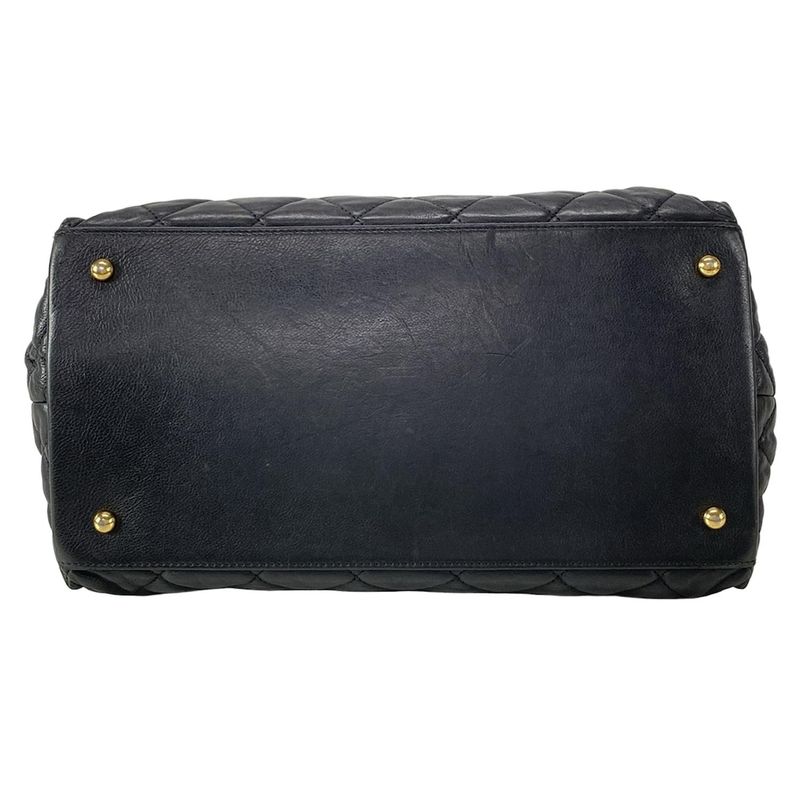 Chanel Tote Bag Chain Me A50495 Black Chain Shoulder/gold Hardware Lambskin