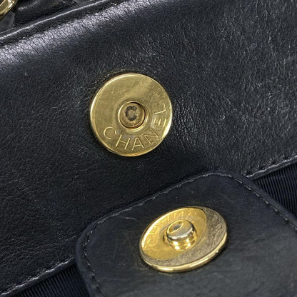 Chanel Tote Bag Chain Me A50495 Black Chain Shoulder/gold Hardware Lambskin