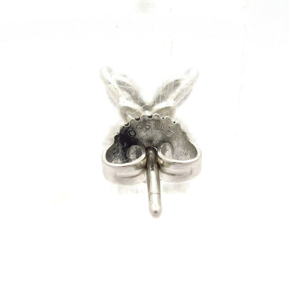 Tiffany & Co Earrings Victoria Mini Pt950 X Diamond 4P Diamonds On One Side