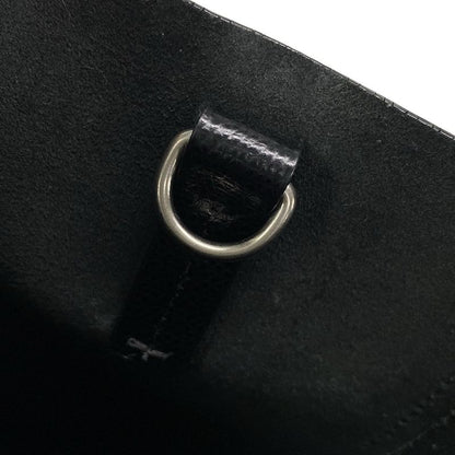 Celine Tote Bag Bertical Cabas Small Black Leather