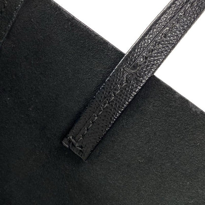 Celine Tote Bag Bertical Cabas Small Black Leather