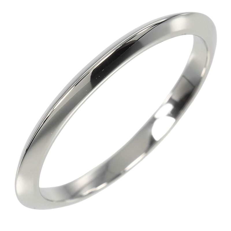 Tiffany & Co Knife Edge Pt950platinum 10.5 Ladies 2.5g Ring