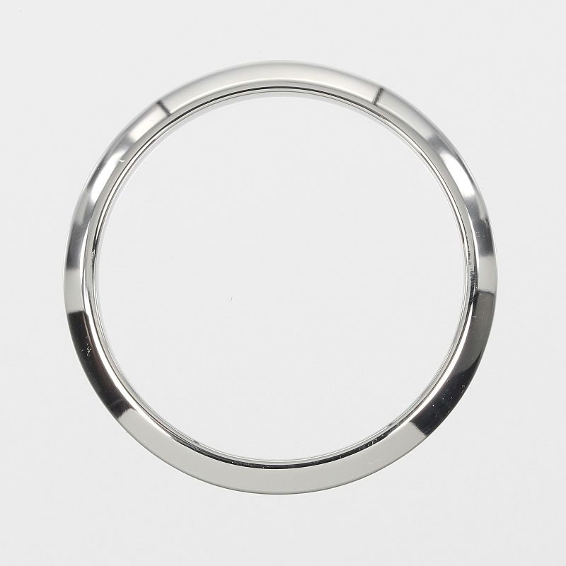 Tiffany & Co Knife Edge Pt950platinum 10.5 Ladies 2.5g Ring