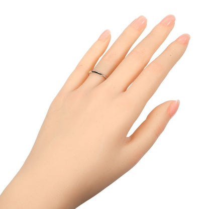 Tiffany & Co Knife Edge Pt950platinum 10.5 Ladies 2.5g Ring