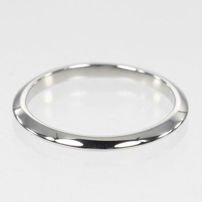 Tiffany & Co Knife Edge Pt950platinum 10.5 Ladies 2.5g Ring
