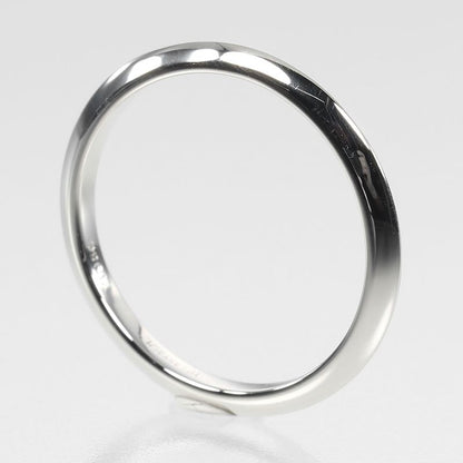 Tiffany & Co Knife Edge Pt950platinum 10.5 Ladies 2.5g Ring