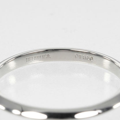 Tiffany & Co Knife Edge Pt950platinum 10.5 Ladies 2.5g Ring