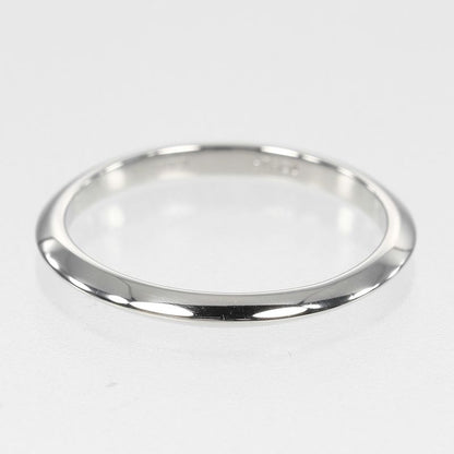 Tiffany & Co Knife Edge Pt950platinum 10.5 Ladies 2.5g Ring