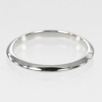Tiffany & Co Knife Edge Pt950platinum 10.5 Ladies 2.5g Ring