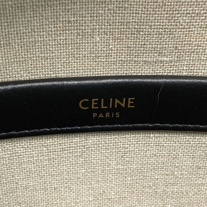 Celine Mini Horizontal Cabas Tote Ivory And Black Leather