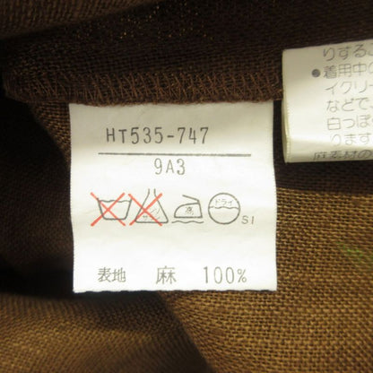 Good Yves Saint Laurent 90's Sleeveless Linen Shirt Blouse