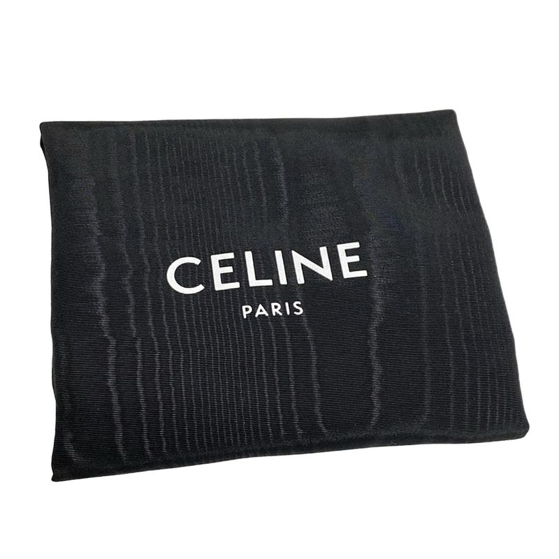 Celine Shoulder Bag Triomphe Canvas Ava Bag 193952bzj01bc White And Brown