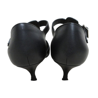 Good Christian Dior Sauvage Leather Gurkha Sandals 36 1/2 Equivalent to 23.5cm