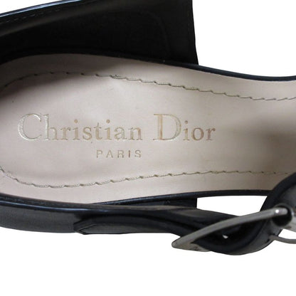 Good Christian Dior Sauvage Leather Gurkha Sandals 36 1/2 Equivalent to 23.5cm