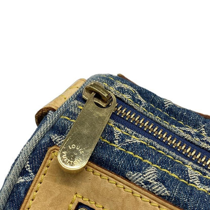 Louis Vuitton Handbag Monogram Denim Neo Speedy M95019 Blue Cotton Leather
