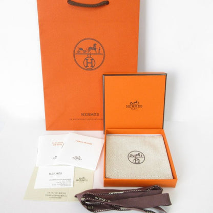 Hermes Uni Enamel Bangle Bracelet Pink Gold Color Ladies Used