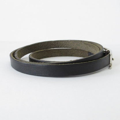 Good Hermes Api 3 Doublétour 2-Strand Bracelet Box Calf Black Silver Color