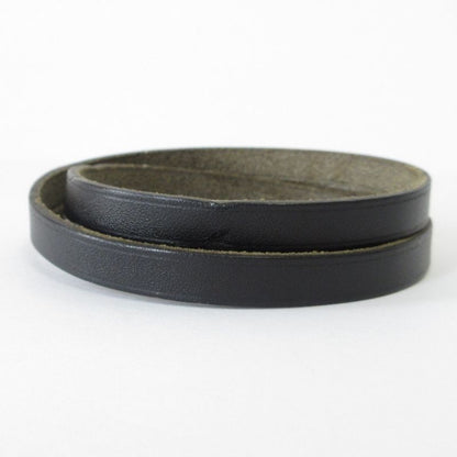Good Hermes Api 3 Doublétour 2-Strand Bracelet Box Calf Black Silver Color