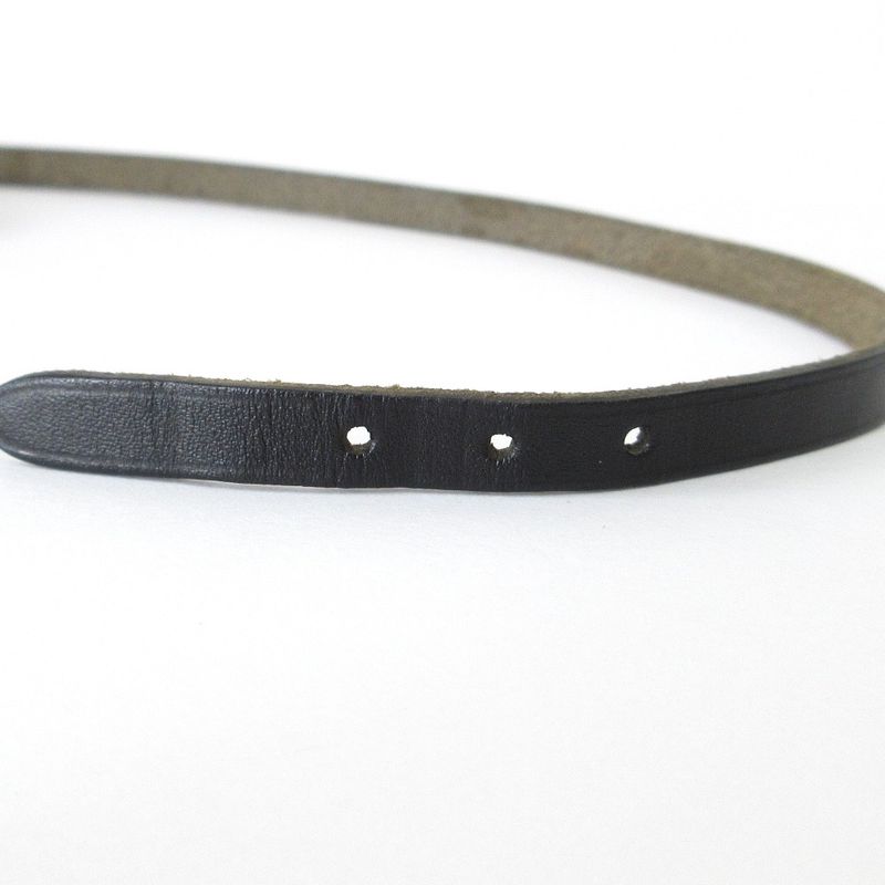 Good Hermes Api 3 Doublétour 2-Strand Bracelet Box Calf Black Silver Color