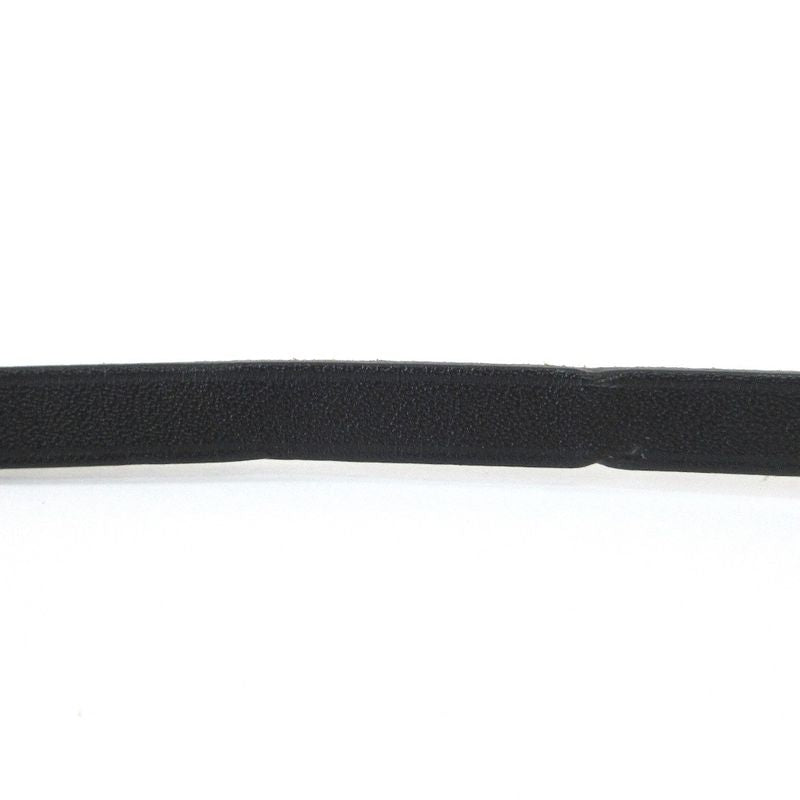 Good Hermes Api 3 Doublétour 2-Strand Bracelet Box Calf Black Silver Color