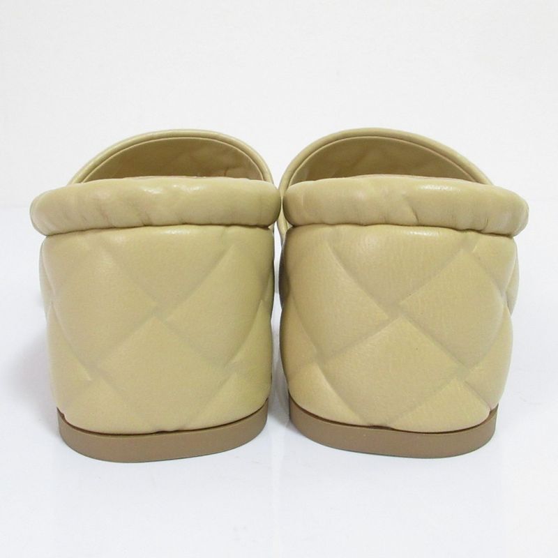 Bottega Veneta Amy Intrecciato Shape Push Mule Sandals 36 Equivalent to 23cm