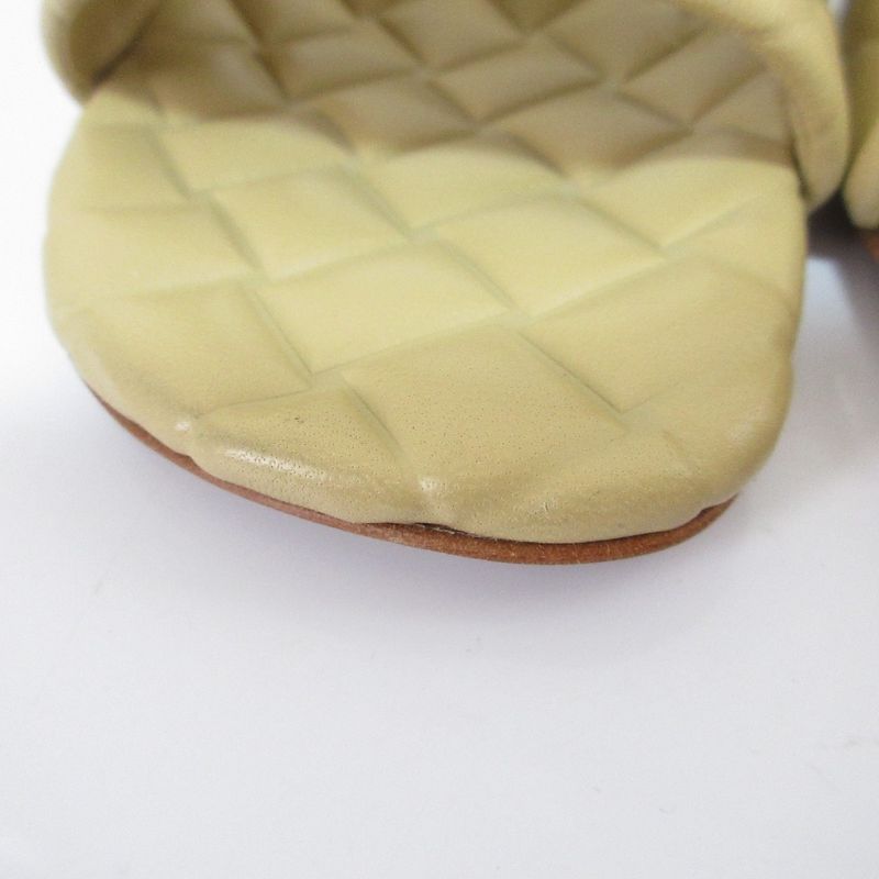 Bottega Veneta Amy Intrecciato Shape Push Mule Sandals 36 Equivalent to 23cm