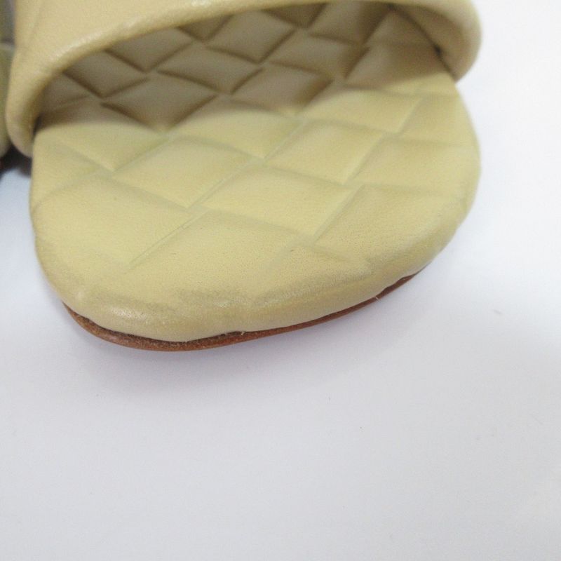 Bottega Veneta Amy Intrecciato Shape Push Mule Sandals 36 Equivalent to 23cm