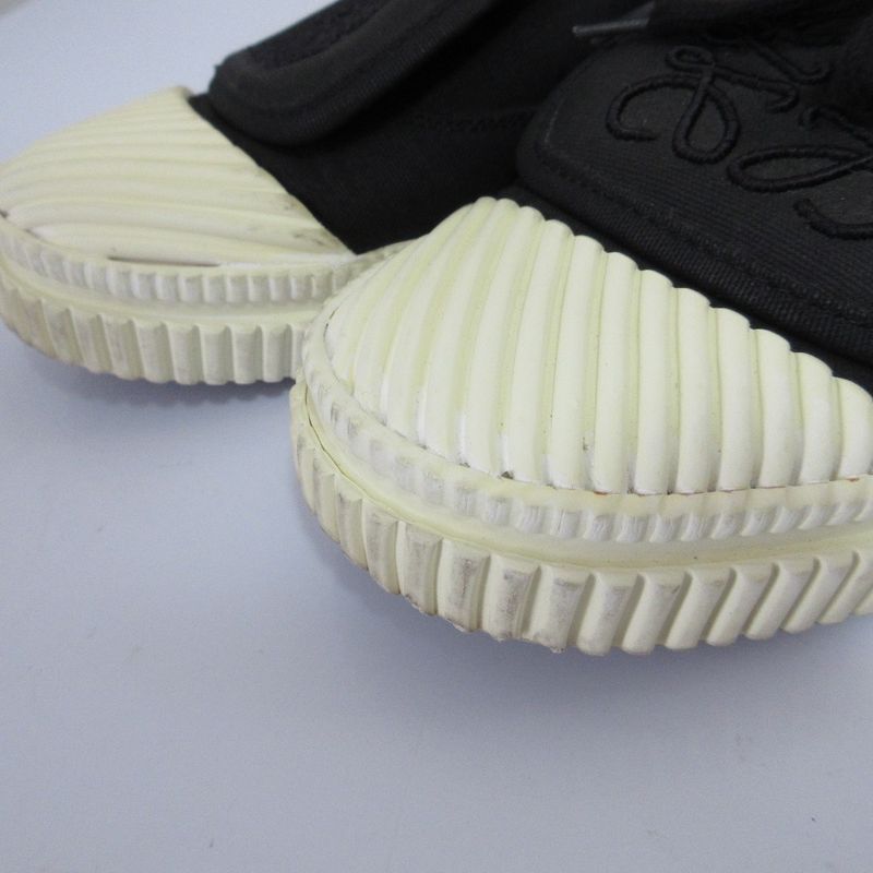 Good Loewe Anagram Flap Canvas Sneakers 822201 37 Equivalent to 23.5cm (9.25in)