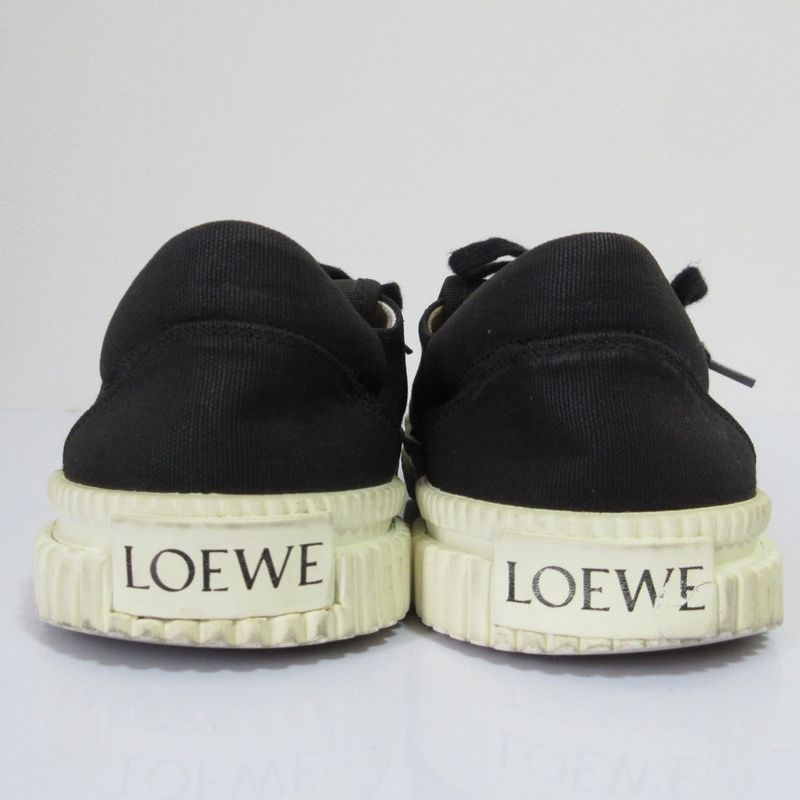 Good Loewe Anagram Flap Canvas Sneakers 822201 37 Equivalent to 23.5cm (9.25in)