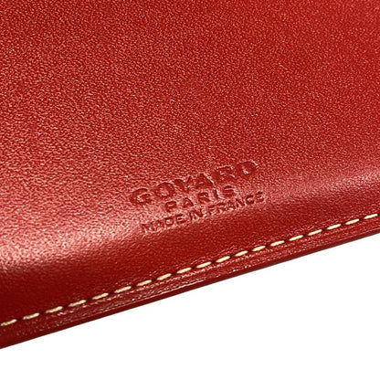 Goyard Long Wallet - Red×white