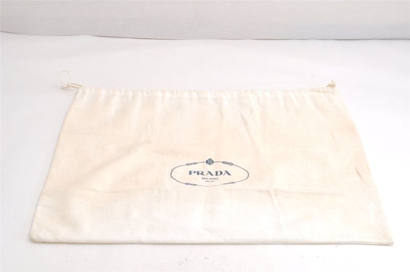 Prada Vintage Dust Bags 10 Sets Cotton 23.2 X 18.9 X 0.2 (9.13 X 7.44 X 0.08in)