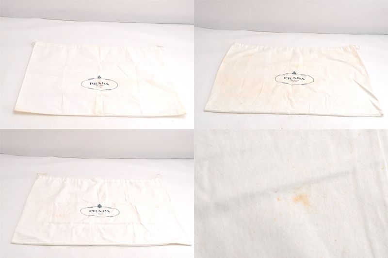 Prada Vintage Dust Bags 10 Sets Cotton 23.2 X 18.9 X 0.2 (9.13 X 7.44 X 0.08in)