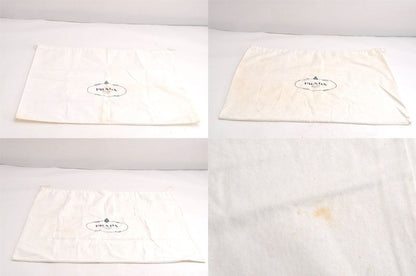 Prada Vintage Dust Bags 10 Sets Cotton 23.2 X 18.9 X 0.2 (9.13 X 7.44 X 0.08in)