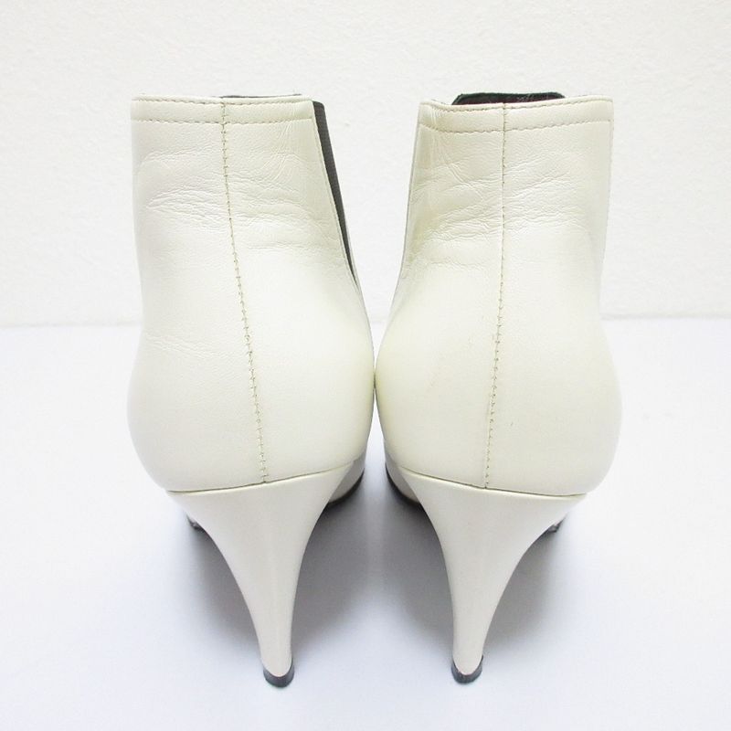 Good Celine Side Gore Short Bootie Boots Size 36.5 Equivalent to 23.5cm