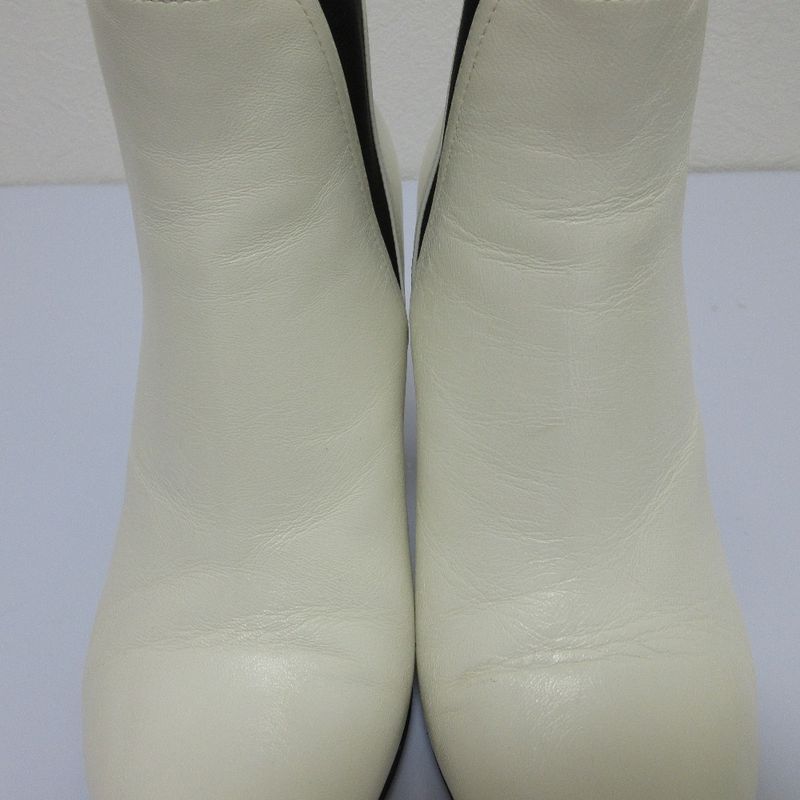 Good Celine Side Gore Short Bootie Boots Size 36.5 Equivalent to 23.5cm