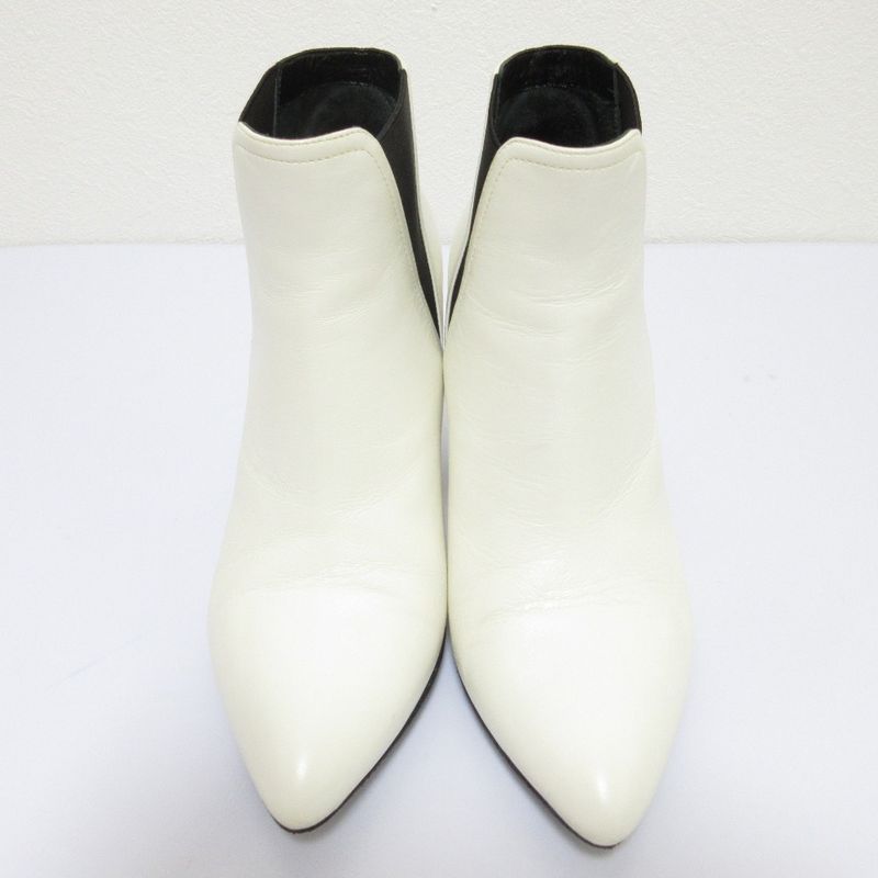 Good Celine Side Gore Short Bootie Boots Size 36.5 Equivalent to 23.5cm