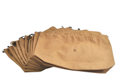 Louis Vuitton 10 Sets Of Dust Bags Cotton Beige 18.9 X 16.5 X 0.4 (7.44 X 6.50