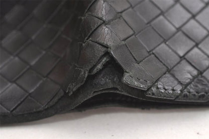 Bottega Veneta Bottega Veneta Celine Chloe Wallet Pouch Leather Pvc Black Brown