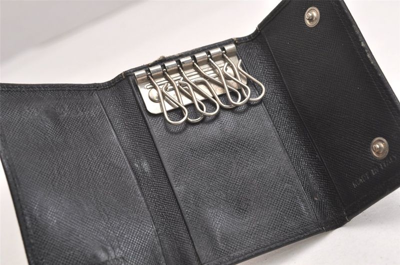 Miu Miu Prada Long Wallet Key Pass Case Leather Pink Red 4 Sets 4145n