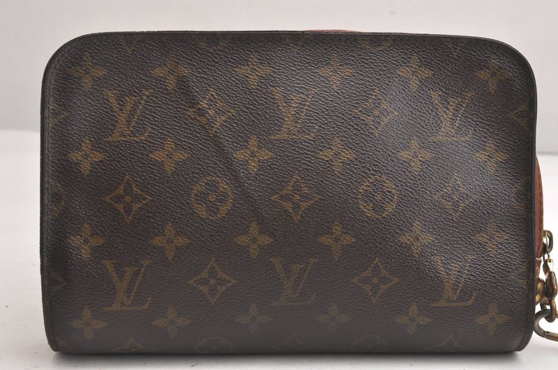 Louis Vuitton Monogram Orsay Clutch Handbag Wallet M51790 LV 4192n