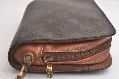 Louis Vuitton Monogram Orsay Clutch Handbag Wallet M51790 LV 4192n