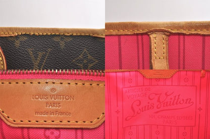 Louis Vuitton Monogram Rose Neverfull MM Tote Bag M48613 LV 4194n