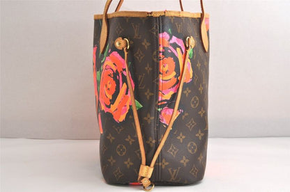 Louis Vuitton Monogram Rose Neverfull MM Tote Bag M48613 LV 4194n
