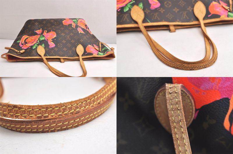 Louis Vuitton Monogram Rose Neverfull MM Tote Bag M48613 LV 4194n